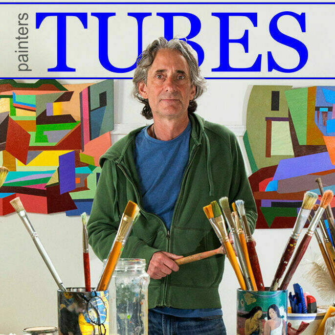 Andrew Smith RCA featured  in Painters Tubes magazine
