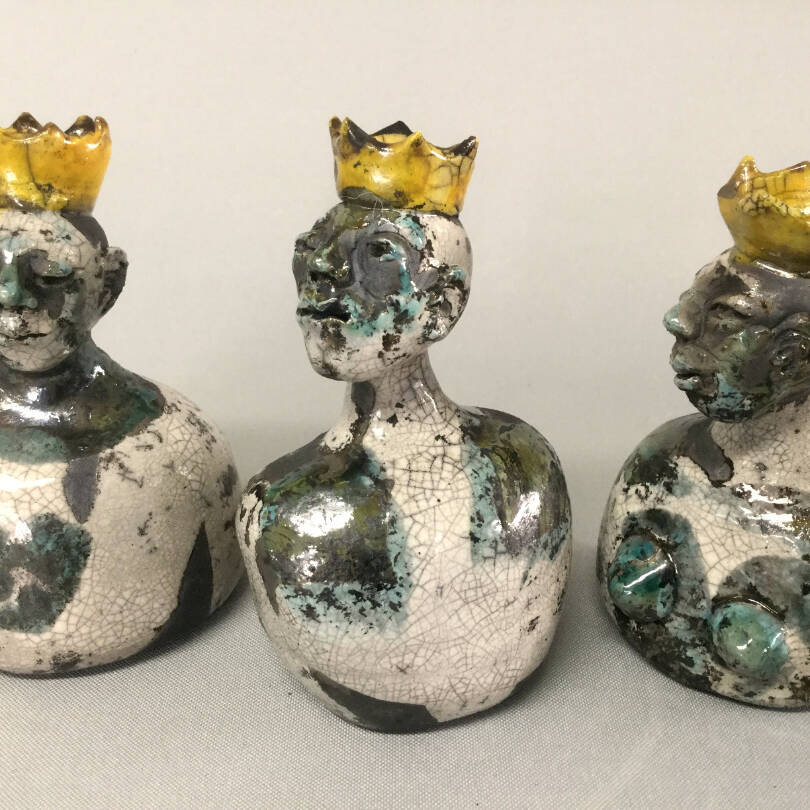 "WISE MEN, WISE WOMEN AND ANGELS " MASTERCLASS WITH CERAMICIST LOUISE SCHREMPFT RCA