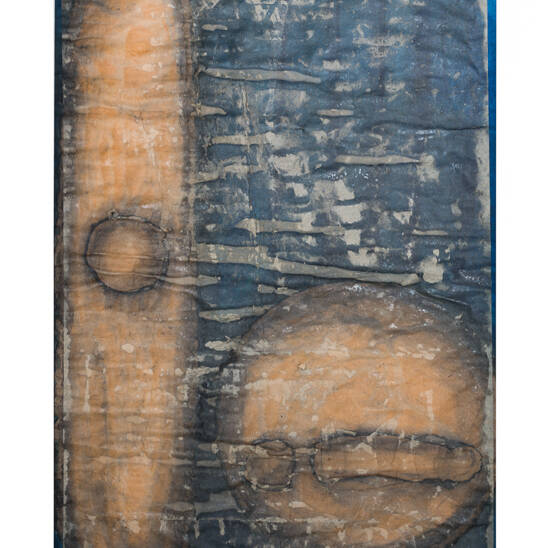 Brigitte Bailey, 'Morning', cyfryngau cymysg / mixed media, 85 x 62 cm, £395