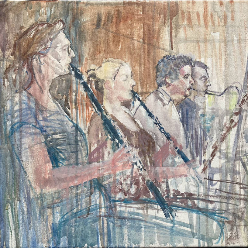 Back Row Woodwind Sherborne Summer School Jeremy Yates