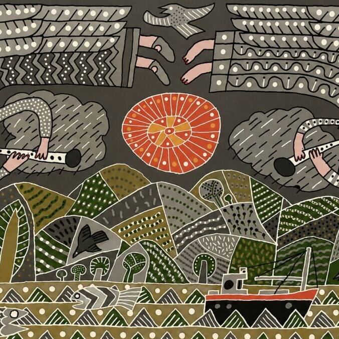 Angel Clarinetists Over The Menai Strait David Jones