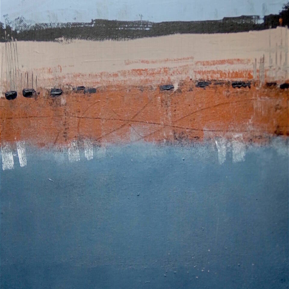 Patricia McParlin Autumn Horizon II 41 x 60 Acrylic on canvas £695