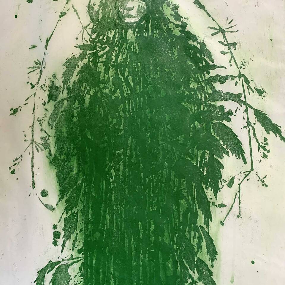 Greenwitch Etching 56 x 76cm