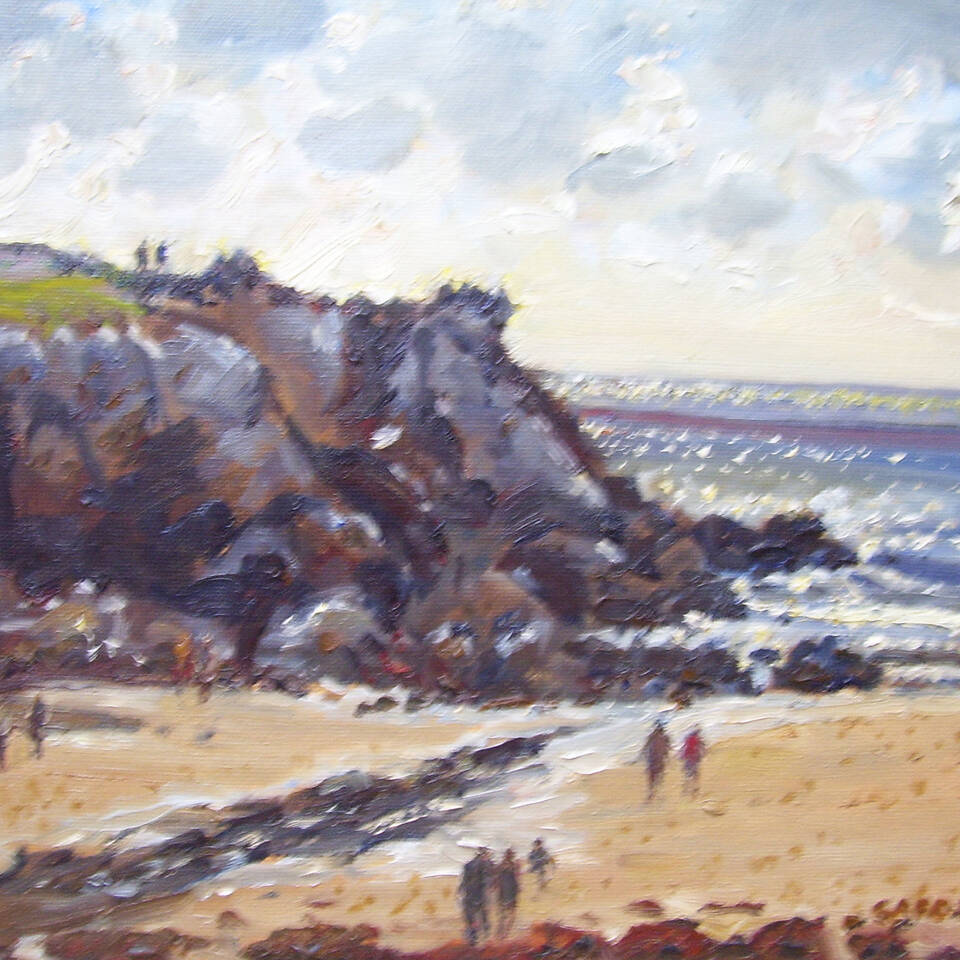 10 Keith Andrew RCA Porth Dafarch Anglesey Oil on Board