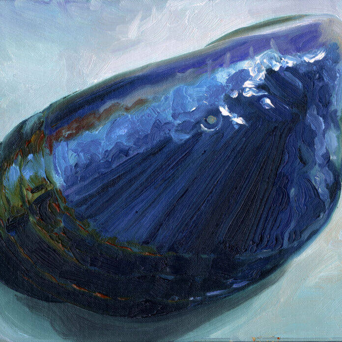 MUSSEL 4 255 MM x 355 MM OIL ON CANVAS BOARD £450