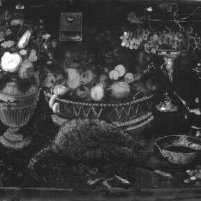 Christopher Cook, 'Still Life with Pangolin (After Clara Peeters), graphite, resin and oil on coated paper, 72 x 102 cm, £7000