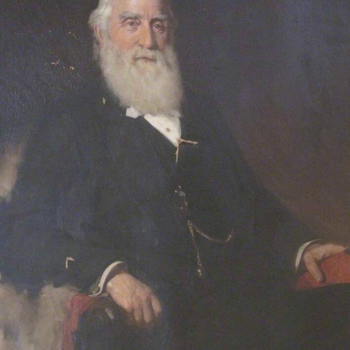 Portrait of Richard Gay Somerset 1848 1928 RCA by Robert Gibb 1845 1932